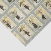  schoonheden in Sneeuw & Kerstwensen Tissuepapier (Detail)