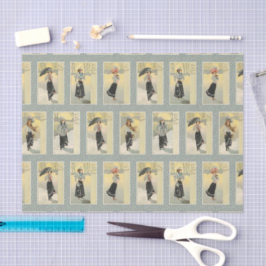  schoonheden in Sneeuw & Kerstwensen Tissuepapier (Craft)