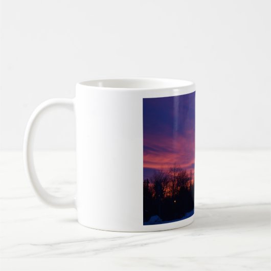 Schoonheid aan de hemel koffiemok (Links)