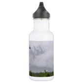 Schoonheid achter de fles met wolken water (Rechts)