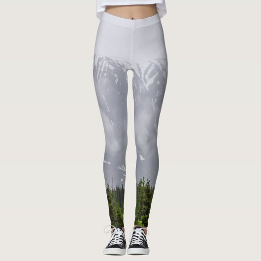 Schoonheid achter de wolken leggings (Voorkant)