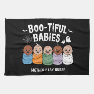 Schoonheid Babies Moeder Baby Verpleegster Hallowe Theedoek