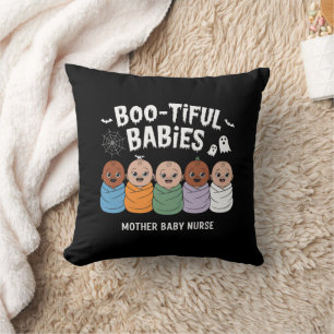 Schoonheid Baby's Moeder Baby Verpleegster Hallowe Kussen