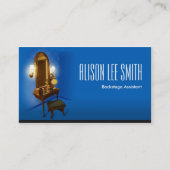 Schoonheid Backstage Assistent Visitekaartje (Voorkant)