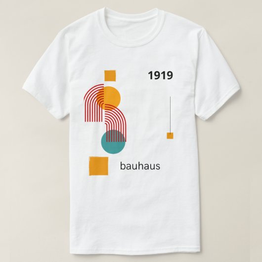 SCHOONHEID BAUHAUS T-SHIRT (Design voorkant)
