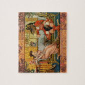 Schoonheid Beest Klassieke Sprookjesfiguren Legpuzzel (Verticaal)