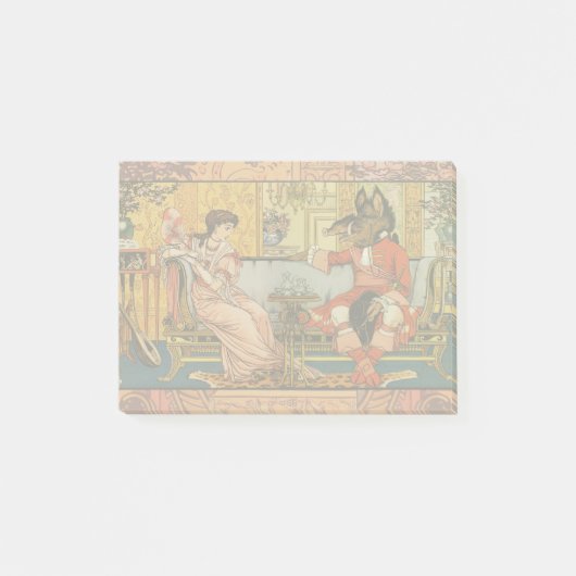 Schoonheid Beest Klassieke Sprookjesfiguren Post-it® Notes (Voorkant)