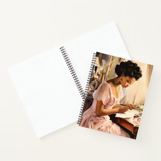  schoonheid betoverende jaren 1940 make-up girly notitieboek (Binnen)