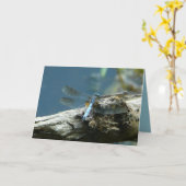 Schoonheid blijft bestaan kaart (Gele Bloem)