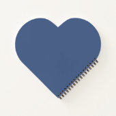 Schoonheid Bloeit Hart Spiraal Notebook Notitieboek (Achterkant)