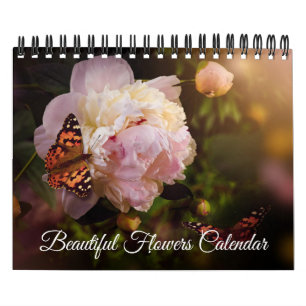 Schoonheid Bloemen Kalender Kleine Formaat