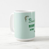 Schoonheid Botanische Typografie Koffiemok (Voorkant links)