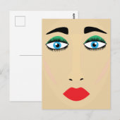 Schoonheid Briefkaart (Voorkant / Achterkant)