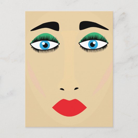 Schoonheid Briefkaart (Voorkant)