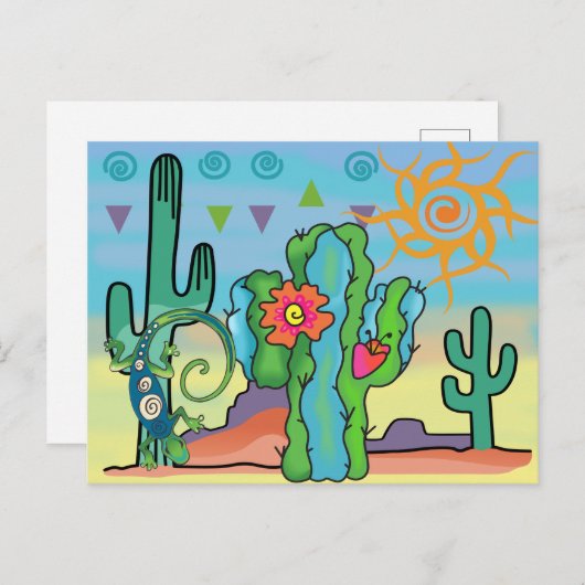 Schoonheid Briefkaart (Voorkant / Achterkant)