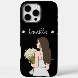 Schoonheid & Bytes Bloemen charme iPhone 16 Pro Max Hoesje