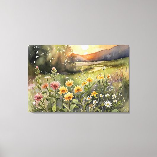 Schoonheid Canvas Afdruk (Voorkant)