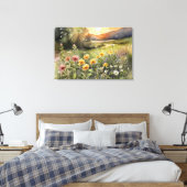 Schoonheid Canvas Afdruk (Insitu (Slaapkamer))