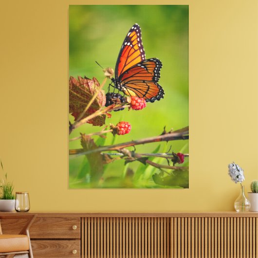 Schoonheid canvas afdruk (Insitu (Woonkamer))
