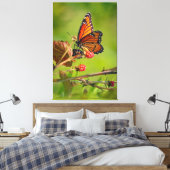 Schoonheid canvas afdruk (Insitu (Slaapkamer))