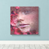 Schoonheid Canvas Afdruk (Insitu (Houten vloer))