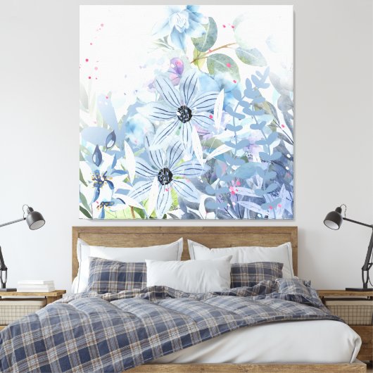 Schoonheid Canvas Afdruk (Insitu (Slaapkamer))