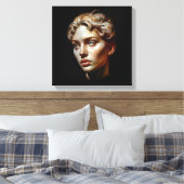 Schoonheid Canvas Afdruk (Insitu (Slaapkamer))