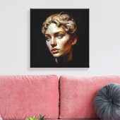 Schoonheid Canvas Afdruk (Insitu (Woonkamer))