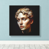 Schoonheid Canvas Afdruk (Insitu (Houten vloer))