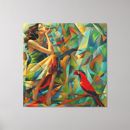 Schoonheid Canvas Afdruk (Voorkant)