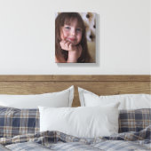 Schoonheid Canvas Afdruk (Insitu (Slaapkamer))