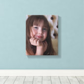 Schoonheid Canvas Afdruk (Insitu (Houten vloer))