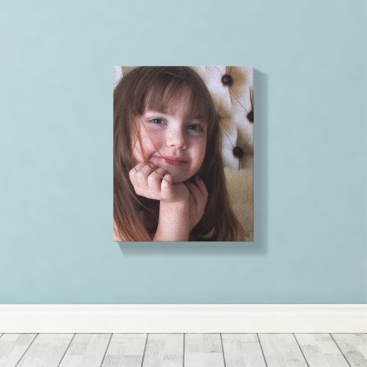 Schoonheid Canvas Afdruk (Insitu (Houten vloer))