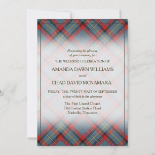 Schoonheid Clan MacNamara Ierse Schotse Plaid