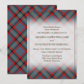 Schoonheid Clan MacNamara Ierse Schotse Plaid (Voorkant / Achterkant)