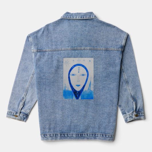 Schoonheid Denim Jacket (Achterkant)