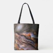 Schoonheid die achterblijft Abstract in Oker en Br Tote Bag (Achterkant)