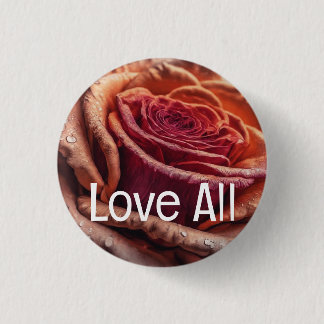 schoonheid door dauw gekust ronde button 3,2 cm