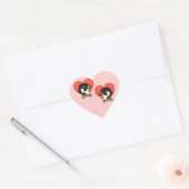 Schoonheid & Dot.ca Harten Hart Sticker (Envelop)