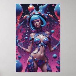 Schoonheid draagt mijn kroon - Ken Gage Art Poster