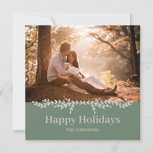 Schoonheid & Eenvoud Feestdagenkaart (Voorkant)