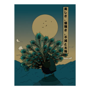 Schoonheid elegant onsterfelijkheid en de zon perfect poster