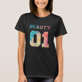 Schoonheid en beest shirten t-shirt (Voorkant)