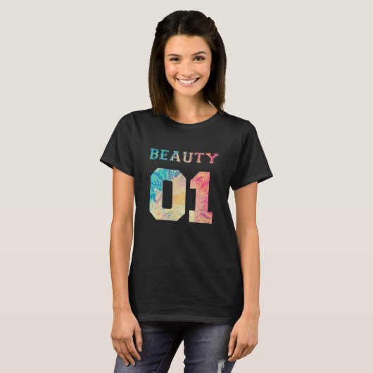 Schoonheid en beest shirten t-shirt (Voorkant volledig)
