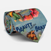 schoonheid en beest stropdas (Opgerold)