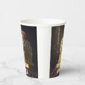 Schoonheid en de Beest Cake - Verjaardag Papieren Bekers (Rechts)