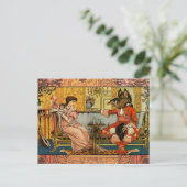 Schoonheid en de beste originele illustratiekunst briefkaart (Staand voorkant)