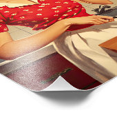 Schoonheid en de Cool Foto Afdruk (Hoek)