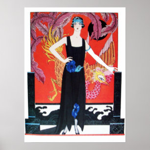 SCHOONHEID EN FENIX, MODEONTWERPER MAKE-UP ARTIEST POSTER