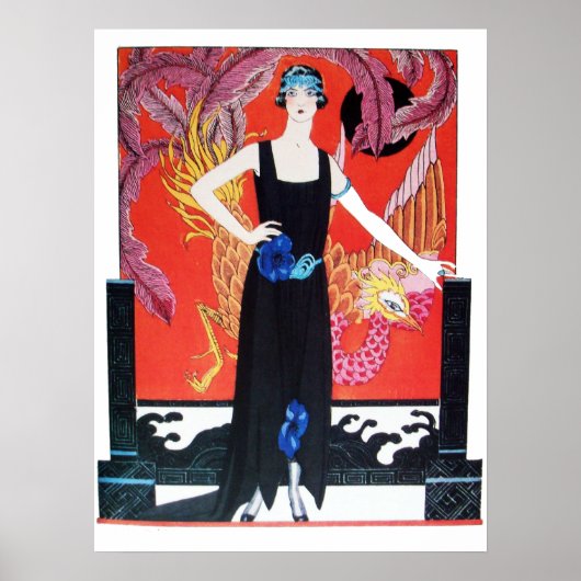 SCHOONHEID EN FENIX, MODEONTWERPER MAKE-UP ARTIEST POSTER (Voorkant)